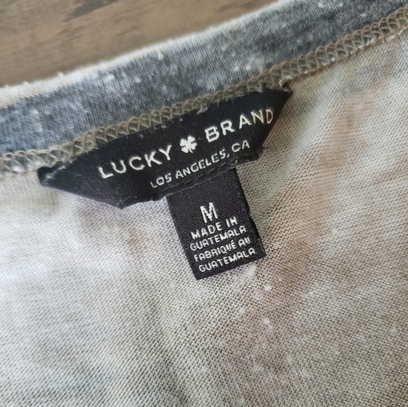 Lucky Brand Vintage Burnout Camo Tank Dress - Picture 7 of 7